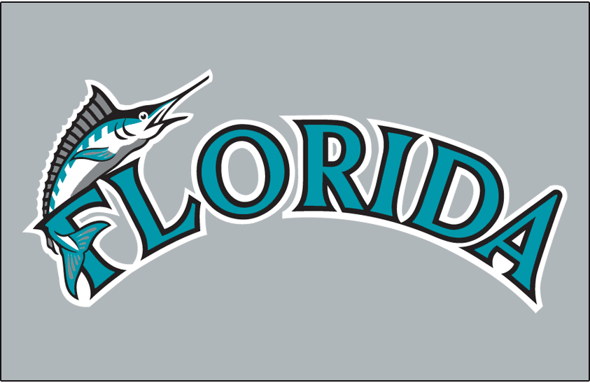 Florida Marlins 1993-2002 Jersey Logo DIY iron on transfer (heat transfer)